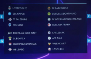 Hasil Drawing Liga Champions 2019