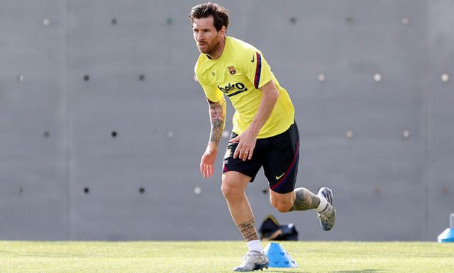 Messi Dan Suarez Kembali Berlatih