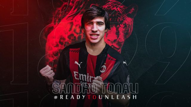 Sandro Tonali RESMI Bergabung Dengan AC Milan