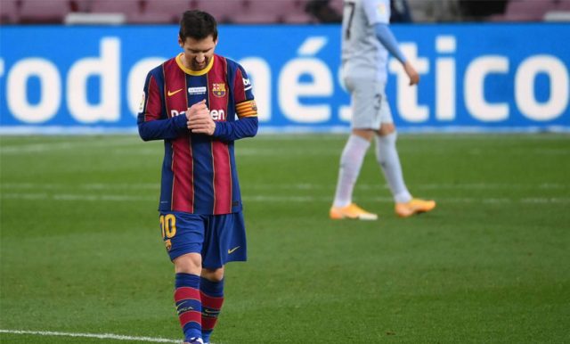 Lionel Messi Tak Terlalu Senang Dengan Performa Barcelona