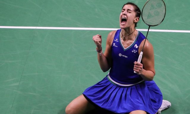 Final Swiss Open : Marin Berhasil Kalahkan PV Sindhu